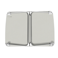 Tablette d'ordinateur portable pliable en cuir, plateau de lit pour ordinateur portable SAIJI, table d'ordinateur portable portable, plateau de lit pour bureau à domicile