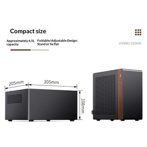 Caja de Ordenador de Escritorio Mini-ITX de Aleación de Aluminio Qiao Si <span class=keywords><strong>Bo</strong></span> N10, Compacta, Portátil y Transpirable, Caja de <span class=keywords><strong>PC</strong></span> NV10 - Product Image 4