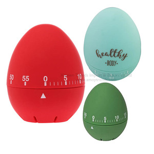 Đồng Hồ Hẹn Giờ Eggy Eggy Màu Xanh Lá Đỏ Tùy Chỉnh Bằng Nhựa Hẹn Giờ Nhà Bếp Trứng Có Âm Thanh Cho Lễ Phục Sinh - Product Image 2
