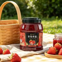 Confiture de fraises riche en saveur de la marque Lotlong Source Manufacturing pour usage domestique et commercial en magasin de boissons