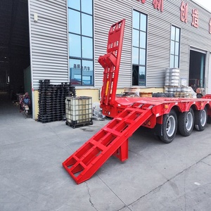 Oferta Especial: Nuevo Semirremolque de Plataforma Baja Hidráulico, Capacidad de 2001-3000 kg, Fabricado en Shandong - Product Image 5