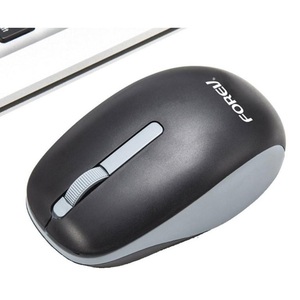 Forev Wireless <b>Mouse</b> 1200Dpi 4 Button Black Ergonomic Design For Office And Home Use - Product Image 1