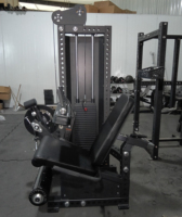Machine à flexions et extensions de jambes 2-en-1, équipement de musculation sélectionnable, certifié CE, directement de l'usine