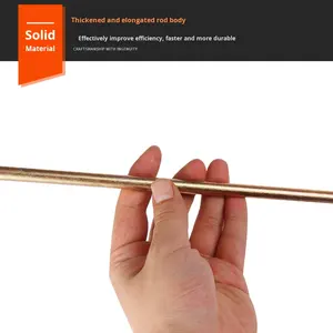 Transplanteur de semis Trou Digger Serre Plantation Tige de forage <span class=keywords><strong>Tarière</strong></span> de sol <span class=keywords><strong>manuelle</strong></span> pour les légumes et la ferme - Product Image 2