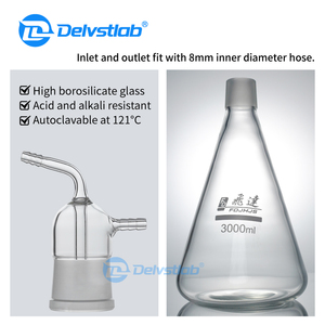 Chai đệm 250/500/1000/2000/3000/5000ml có vòi cong cho phòng thí nghiệm - Product Image 4