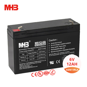 Mhb Ms12-6A Rechargeable Seal Plomb Acide Scooter Agm Vrla 20h Batterie <span class=keywords><strong>6V</strong></span> <span class=keywords><strong>12ah</strong></span> pour UPS - Product Image 1