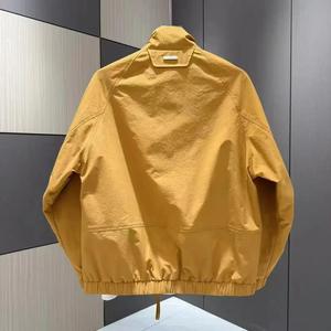 Chaqueta Vintage con Cuello Alto para Hombre, Estilo Informal, Nueva Tendencia de Primavera, Chaqueta a Cuadros con Parches, <span class=keywords><strong>Ropa</strong></span> Juvenil Masculina - Product Image 2
