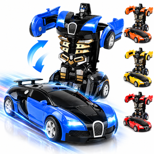 Nuevo Coche Robot Deformable, Precio al por Mayor, Modelo <span class=keywords><strong>Bugatti</strong></span> para Niños, 4 Colores, Juguete Educativo para Niños - Product Image 1