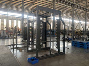Lanbo B1051 Power Rack <span class=keywords><strong>Smith</strong></span> Entrenamiento Gimnasio Uso Comercial Heavy Duty Rack 3D <span class=keywords><strong>Smith</strong></span> - Product Image 5