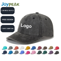 Gorra de Béisbol Lavada, Estilo Desgastado, con Logotipo Personalizado, 6 Paneles, Sarga de Algodón, Hebilla Metálica Ajustable, Unisex, para Deportes al Aire Libre y Viajes