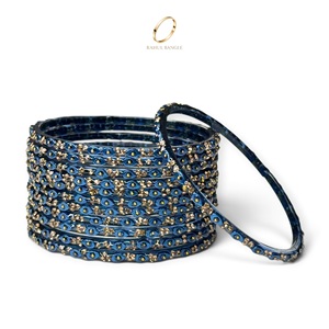 Nouvel Arrivage Bracelets en Verre Traditionnels du Cachemire à Coupe Émeraude Goutte d'Eau pour Femmes Bijoux Ethniques Indiens de Mariée Vente en Gros - Product Image 5