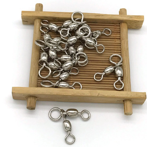 Stainless Steel Swivel <b>Snap</b> Hook 40x30mm Saltwater Fishing Tackle Connector For Sea Fishing Line Assembly Accessories - Product Image 3