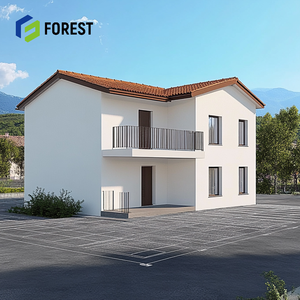 Villa préfabriquée de luxe à ossature en acier lourd, très demandée, bâtiment à structure acier personnalisée - Product Image 1