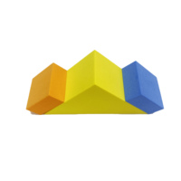 Blocs de construction en mousse EVA, 30 pièces, thème sportif, doux, colorés, éducatifs, modèle DIY, jouet créatif d'apprentissage, emballage personnalisé avec logo