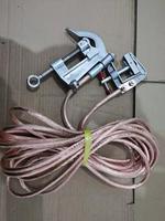 11kV 22kV 33kV Portable HV. Kit de mise à la terre avec piquets et pince de mise à la terre, câble en cuivre