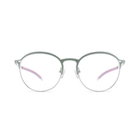 Lunettes optiques rondes en métal pour femmes Y2526C, double pont nasal, verres en PC, personnalisables