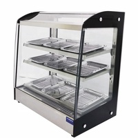 Cina Diskon Besar Komersial Multifungsi 3 Lapisan Warmring Makanan Penghangat Showcase Table Top