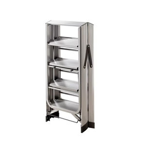 可调式碳钢可折叠晾衣架立式双层阳台或户外使用节省空间 - Product Image 3