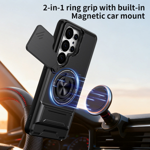 Custodia <span class=keywords><strong>Protettiva</strong></span> Magnetica con Supporto per Fotocamera Scorrevole per Samsung S26 <span class=keywords><strong>Ultra</strong></span>, Compatibile con Samsung S26 S25 S24 Plus - Product Image 4