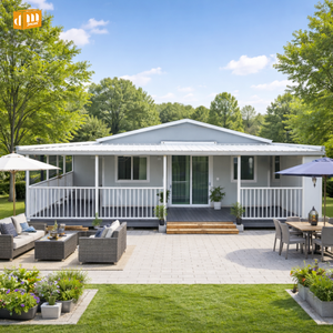 Maisons cottage préfabriquées modulaires de luxe de 20 et 40 pieds Appartements préfabriqués détachables extensibles de 2 chambres à coucher fabriqués à partir de conteneurs - Product Image 3