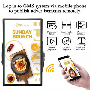 Afficheur numérique portable Android personnalisable pour usage intérieur/extérieur, garantie 1 an, multifonction, OEM/ODM pour la publicité commerciale - Product Image 2