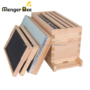Nouvelle ruche Menger en bois de sapin de 20 mm d'épaisseur, micro-nuc de reproduction de reines à 5 cadres, type Langstroth, pour l'élevage des reines - Product Image 5