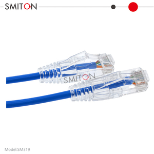 Slim 6 Feet <span class=keywords><strong>CAT6</strong></span> Ethernet LAN UTP Cabo fino RJ45 Patch Internet Comunicação Cabo - Product Image 2