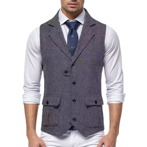 <span class=keywords><strong>Chaleco</strong></span> <span class=keywords><strong>de</strong></span> Tweed <span class=keywords><strong>de</strong></span> espiga para hombre, chalecos <span class=keywords><strong>de</strong></span> <span class=keywords><strong>traje</strong></span> <span class=keywords><strong>de</strong></span> hombre <span class=keywords><strong>de</strong></span> un solo pecho, <span class=keywords><strong>chaleco</strong></span> informal inteligente marrón/<span class=keywords><strong>azul</strong></span>/verde, <span class=keywords><strong>chaleco</strong></span> Punk para padrinos <span class=keywords><strong>de</strong></span> boda - Product Image 1