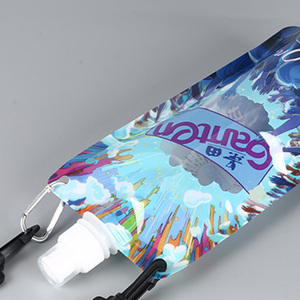 음료용 식품 등급 플라스틱 스파우트 파우치 (미네랄 워터 샴페인 주스 에너지 드링크)-DIY 보관 야외 캠핑 - Product Image 3