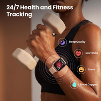 Montre connectée sportive étanche avec suivi du sommeil et de la fréquence cardiaque, appels téléphoniques BT, ceinture rose dorée, Reloj Inteligente 2027 pour femmes