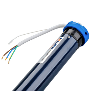 Riel de Cortina Metálico <span class=keywords><strong>Tubular</strong></span> Rollwin de 45 mm con Motor de Control Doméstico, Receptor Integrado y Accesorios - Product Image 2