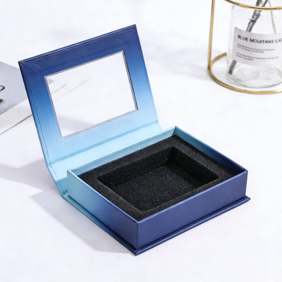 Luxury Book Shaped Magnetic Closure Gift Box Paper Packaging Box With ...
