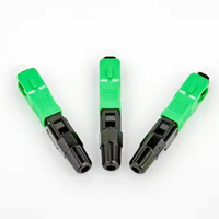 Connecteur rapide à fibre optique SC-APC à fibre optique monomode FTTH rapide SC de haute qualité pour la terminaison de champ de câble de dérivation FTTH