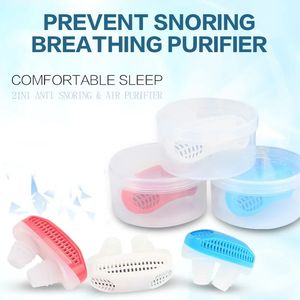 Dilatateurs nasaux, aide au sommeil, arrêt du ronflement, pince-nez, Anti-ronflement, purificateur d'air propre, dispositif Anti-ronflement en Silicone - Product Image 5