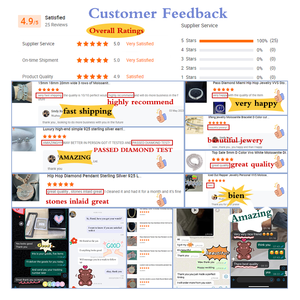 Colar Masculino de Joias Finas Corrente Cubana de Moissanite VVS Personalizada de 20mm em Prata 925 de Dois Tons - Product Image 5