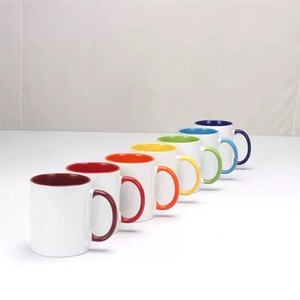 Tazas de Café de Cerámica Personalizadas de Estilo Nórdico, Reutilizables, Aptas para Alimentos, Sostenibles, de 11 Onzas, Blancas, para Sublimación - Product Image 6