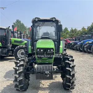 V-005 4WD 4x4 30HP 50hp 80hp 120hp trang trại máy kéo sử dụng Kubota nông nghiệp máy móc nông nghiệp giá rẻ thực hiện máy kéo