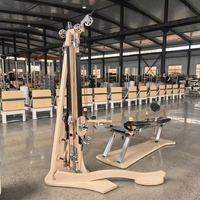 MJD-W42A Équipement de Pilates multifonction professionnel avec tour à poulies, structure en bois, machine de fitness pour rotation corporelle et étirement