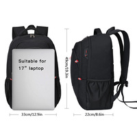 Sac à dos de voyage pour ordinateur portable, Anti-vol, avec Port de chargement USB, cartable professionnel étanche