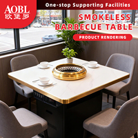Table de barbecue sans fumée de style coréen AOBL