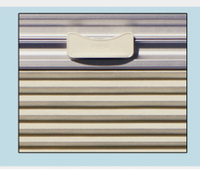 Rideau occultant plissé en aluminium pour fenêtre de camping-car, moustiquaire d'angle avec fermetures, garantie 1 an, accessoires chinois