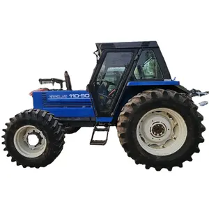 Welcome to visit our yard Used Tractor Fiat 110hp 110-90 with cab in stock choose with care 20 units in stock