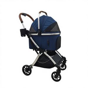 รถเข็นสัตว์เลี้ยงแบบพับได้ Mamago 201 กันน้ำ ได้รับการรับรองจากสายการบิน ล้อ 4 ล้อ สำหรับสุนัขและแมว พกพาสะดวก น้ำหนักเบา ขนาดเล็ก - Product Image 1