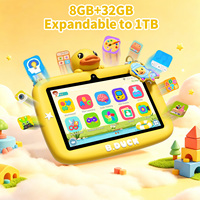 Tablet Anak K7 PLUS B.DUCK 7 Inch Android 16 3GB+5GB RAM 32GB ROM Dual Game Controller Warna Kuning