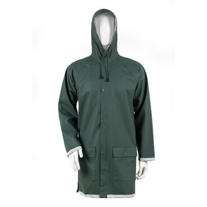 Giacca da Pesca Commerciale OEM per Uomo - Impermeabile e Traspirante 0,70mm, Resistente, con Cappuccio Regolabile, Taglie Grandi - Product Image 1