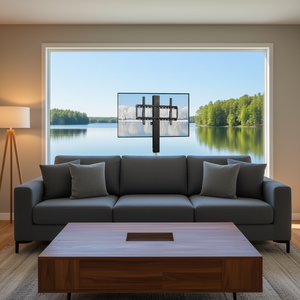 Soporte de TV motorizado de acero de 42 a 73 pulgadas con altura ajustable para uso doméstico - Product Image 2