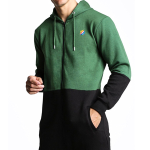 ชุดนอนฟลีซแบบมีซิปสองสีสำหรับผู้ชาย รุ่น FI-1503 จาก Formula1 Industries ระบายอากาศได้ดี แห้งเร็ว ไซส์ใหญ่ - Product Image 4