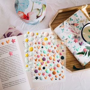 Sevimli karikatür dekoratif 3D kabarık çocuklar için çıkartmalar özel PVC köpük çıkartmalar DIY Scrapbooking - Product Image 6