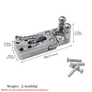 Accessoires de lance-pierre en alliage d'aluminium Piaoyu, déclencheur de lance-pierre pour la <span class=keywords><strong>chasse</strong></span>, équipement essentiel pour les activités de tir en plein air - Product Image 2