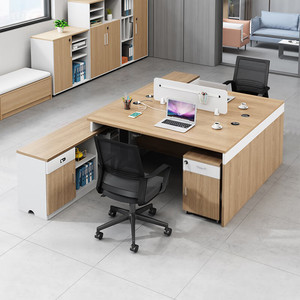 Poste de travail de direction modulaire et convertible haut de gamme BGZ55-66, design moderne, panneau <span class=keywords><strong>mural</strong></span> en bois, commercial - Product Image 4